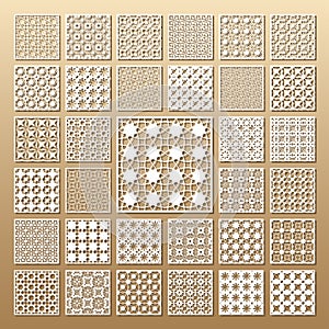 Laser cut panels