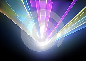 Laser Disco Lights Background