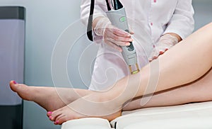 Laser epilation and cosmetology. Hair removal cosmetology procedure
