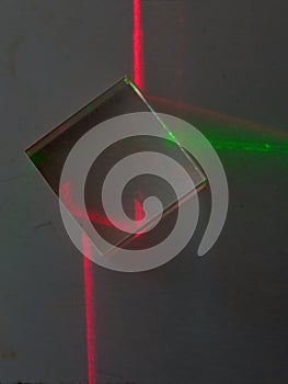 Laser experiment