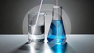 Laser Experiment in a Modern Science Laboratory