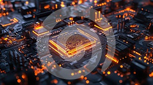 laser illuminating semiconductor