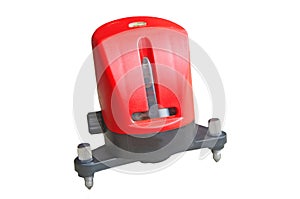 Laser level isolated on white
