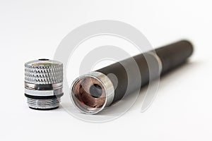 Laser pointer for presentation on a white background