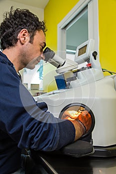 Laser processing for dental prosthesis