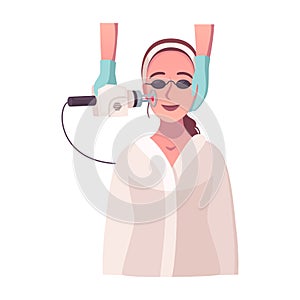 Laser Resurfacing Illustration