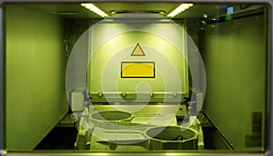 Laser sintering chamber