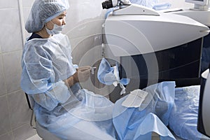 Laser surgery for vision correction
