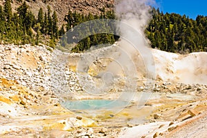 Lassen sulpher springs photo