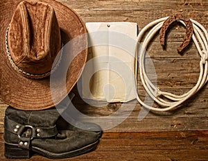 Lasso horseshoe hat