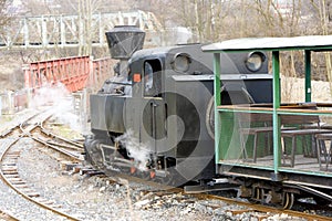 last day of service of CKD steam locomotive n. 5 (1.4.2008), Cie