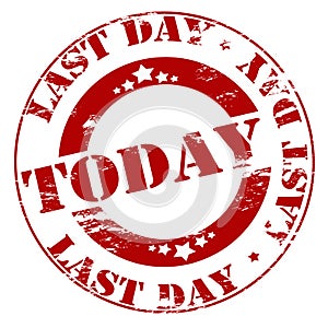 Last day today