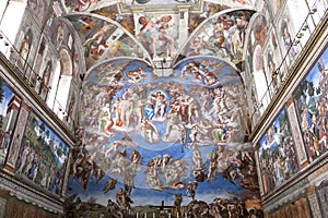 The Last Judgement, Sistine Chapel