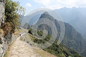 The last part of the Inca Trail