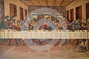 The Last Supper of Christ and the Disciples