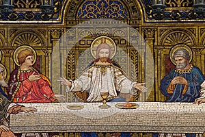 The Last Supper (mosaic) photo