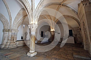 The last supper room on mount Zion in Jerusalem, Israel