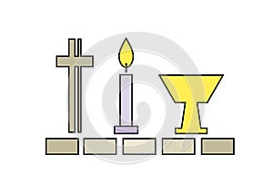 Last Supper symbols (Religion/Christianity)