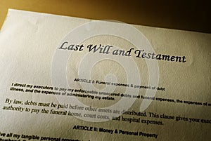 Last will