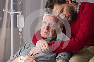 Last will of senior man