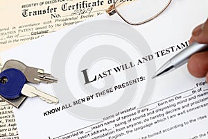 Last Will And Testament