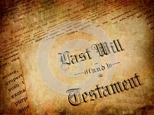 Last Will and Testament photo