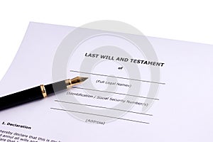 Last Will and Testament