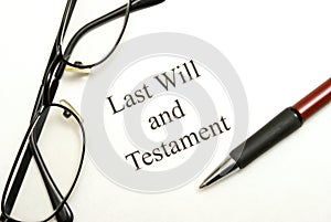 Last Will and Testament