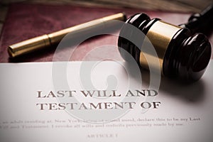 Last Will And Testament photo