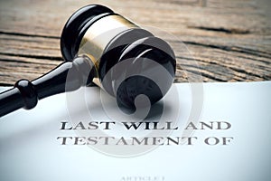 Last Will And Testament