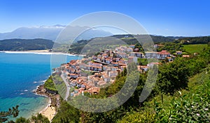 Lastres Colunga village in Asturias Spain