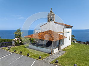 Lastres Colunga village in Asturias of Spain