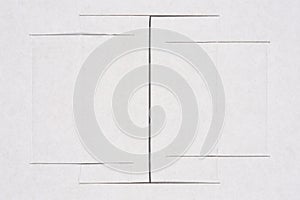 lat White Cardboard Insert