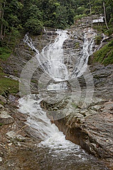 Cascada en tierras altas Malasia 