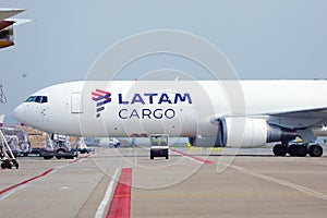 Latam Cargo on the apron