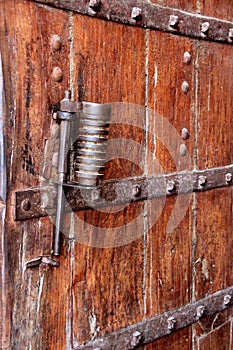 Latched Door at Amer Palace, Jaipur