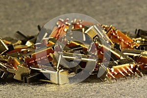 Latching mechanical 3-position microswitches