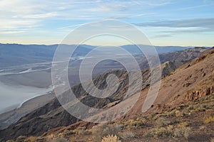 Late Afternoon at Dante`s View Death Valley California