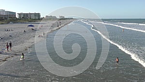 Late afternoon Florida beach