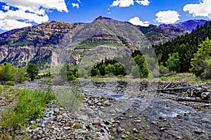 Late Afternoon Lite on the South Fork Shoshone River Canyon Wyoming