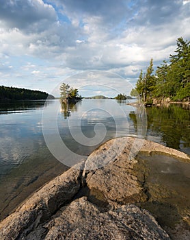 Late Afternoon on a Northern Lake