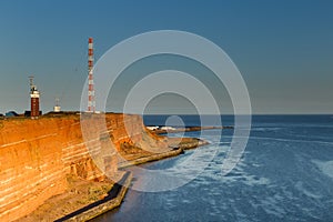 Late evening at the Isle of Helgoland