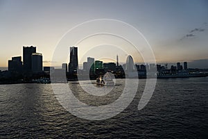 Late evening in Minato Mirai, Yokohama