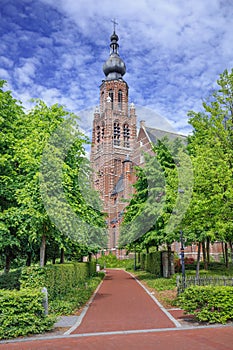 Late Gothic Saint-Katharina church Hoogstraten, Belgium