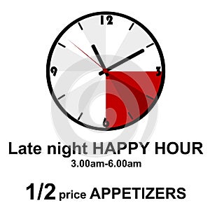 Late night happy hour for pubs