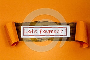 Late payment business finance financial debt bank deadline