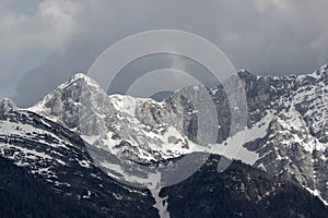 Late spring landscape in the Julian Alps, Triglav National Park, Slovenia, Europe