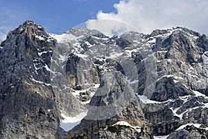 Late spring landscape in the Julian Alps, Triglav National Park, Slovenia, Europe