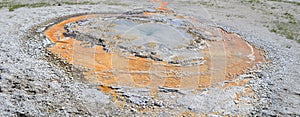 Late Spring in Yellowstone National Park: Tardy Geyser in the Sawmill Group in Upper Geyser Basin