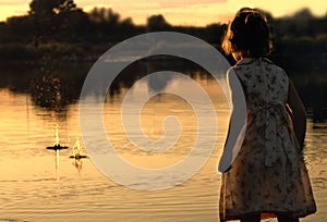 Late Summer Pond photo